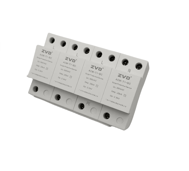 15kA一級浪涌保護(hù)器 Iimp≥12.5kA Up≤2.5kV 4P 2P 3P T