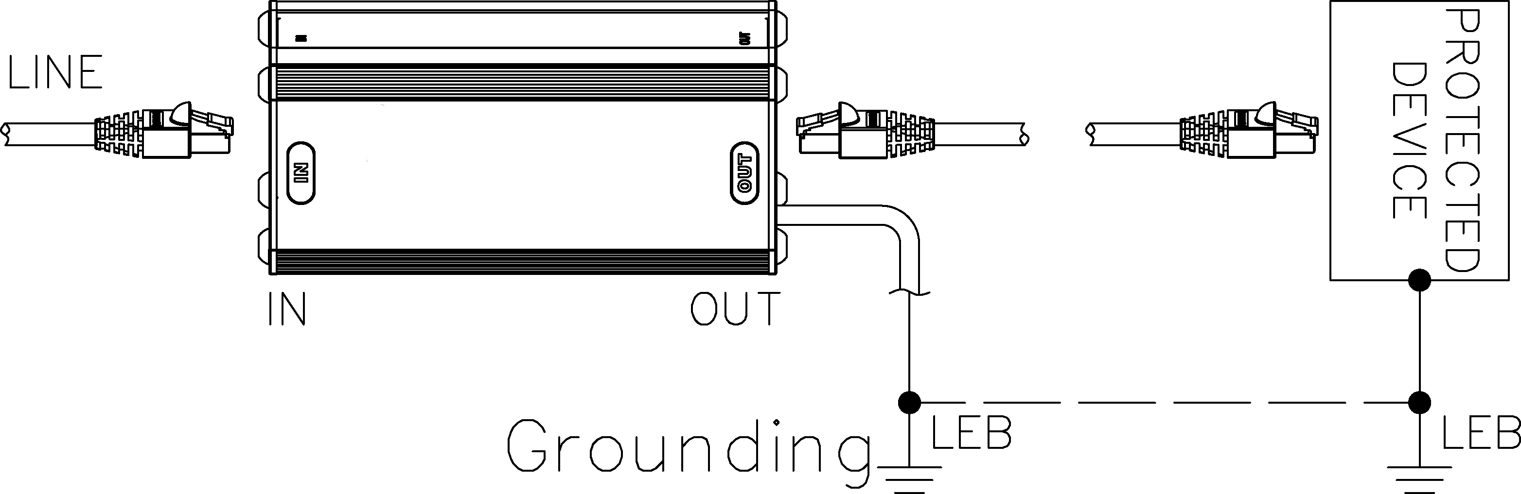 POE防雷器-百兆/千兆網(wǎng)絡(luò)POE供電監(jiān)控?cái)z像機(jī)浪涌保護(hù)器